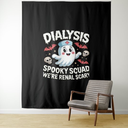 透析不気味分隊腎ハロウィーン腎症N タペストリー (インサイチュ)