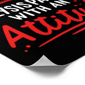 透析患者の戦士のための腎臓病ギフト ポスター (角)