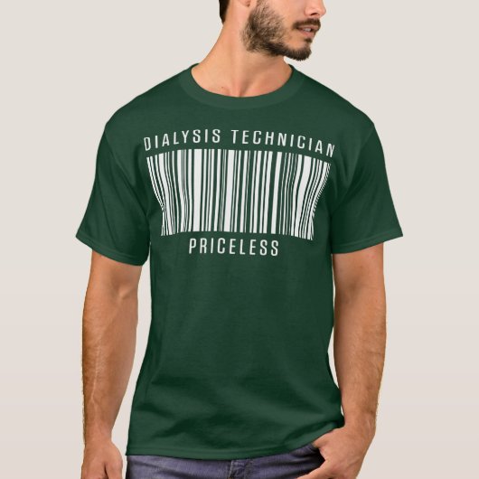 透析技師の価格 腎臓科の技術者 Tシャツ (正面)