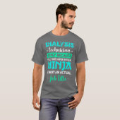 透析技師のTシャツ、ただただかっこいいから Tシャツ (正面フル)
