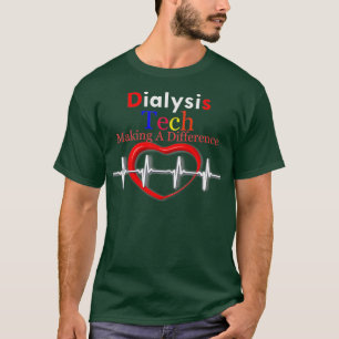 透析技師は私の心を見て涼しいプレゼントをくれた Tシャツ