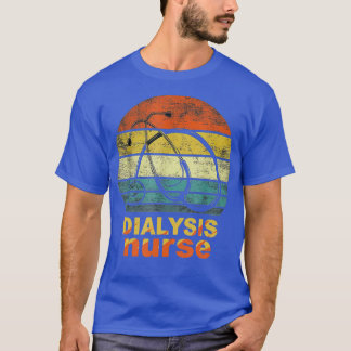 透析技師看護師 - 腎臓の鼓動 Tシャツ