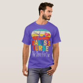 透析技術者にハートクールが表示される – T Tシャツ (正面フル)