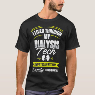 透析技術者は腎臓学を生き抜いた Tシャツ