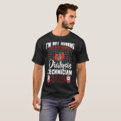 透析技術者ランニングの腎臓学の技術贈り物 Tシャツ (正面フル)
