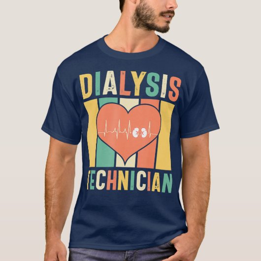 透析技術者技術週看護腎症 Tシャツ (正面)