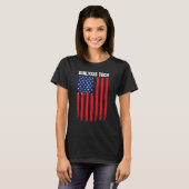 透析技術者USアメリカ腎臓学テクノロジー Tシャツ (正面フル)