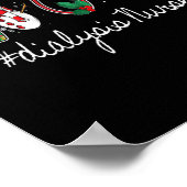 透析技術腎臓学クリスマス透析 ポスター (角)