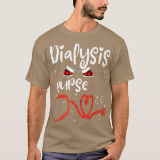透析技術腎臓学ナースクリスマス202 Tシャツ