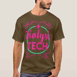 透析技術血液透析卒業 Tシャツ