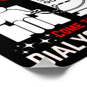 透析機械技術腎臓学者技術ユニット –  ポスター (角)