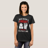 透析機械技術腎臓学者技術ユニット –  Tシャツ (正面フル)