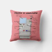 透析用ユーモア枕ピンク クッション (裏面)