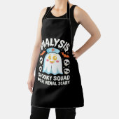 透析腎症ナースかわいいハロウィン不気味エス エプロン (インサイチュ)