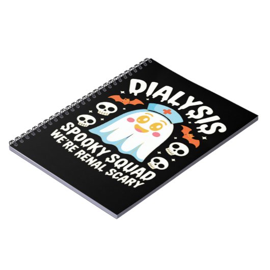 透析腎症ナースかわいいハロウィン不気味エス ノートブック