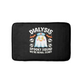 透析腎症ナースかわいいハロウィン不気味エス バスマット (正面)