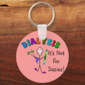 透析「妊娠のためではない」 キーホルダー (正面)