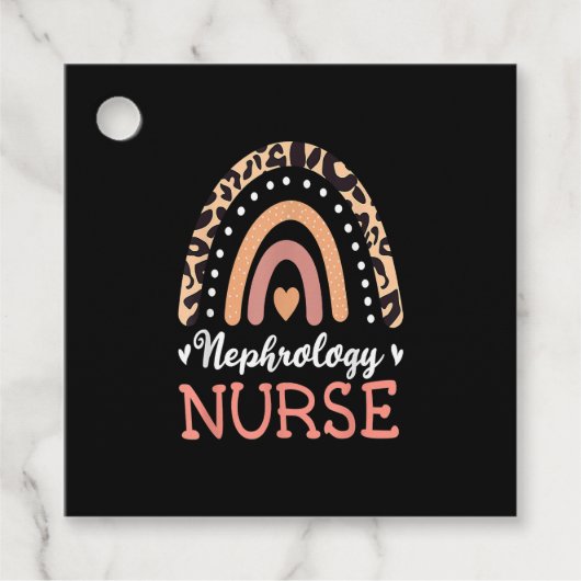透析Rnレインボー腎臓病登録ナースキ フェイバータグ (正面)