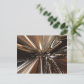 透視図のリングや輪 ポストカード (スタンド正面)