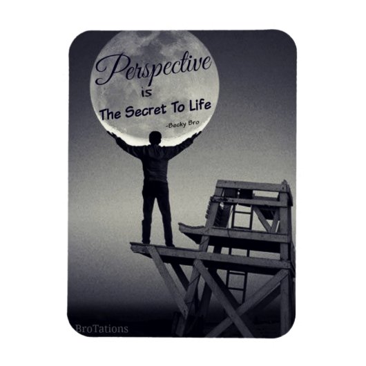 透視図の大物 マグネット (縦)