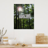 透視図やる気を起こさせるの太陽の木のポスター ポスター (キッチン)