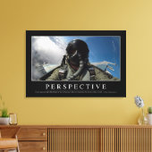 透視図：感動的引用文2 キャンバスプリント (インサイチュ (リビング))