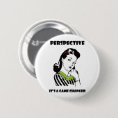 透視図 缶バッジ (正面&裏面)