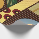 透視投影の折り返し紙 ラッピングペーパー (角)