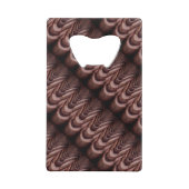 透視素朴可能な屋根タユニークイル クレジットカード栓抜き (裏面)