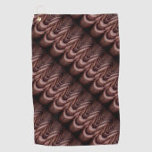 透視素朴可能な屋根タユニークイル ゴルフタオル (正面)