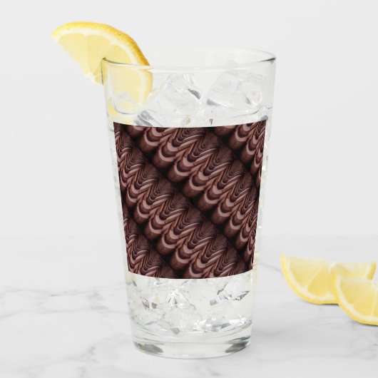 透視素朴可能な屋根タユニークイル タンブラーグラス (アイス正面)