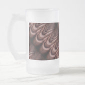 透視素朴可能な屋根タユニークイル フロストグラスビールジョッキ (左)