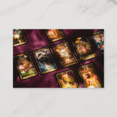 透視能力のサイキック・ビジネス・カード 名刺 (裏面)