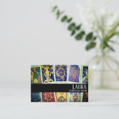 透視能力サイキックグリーン 名刺 (スタンド正面)