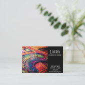 透視能力精神タロット名刺 名刺 (スタンド正面)