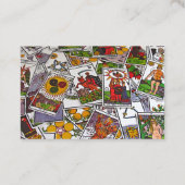 透視能力精神タロット 名刺 (裏面)