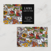 透視能力精神タロット 名刺 (正面/裏面)