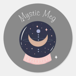 透視能力精神ニューエイジ事業ブランディング ラウンドシール