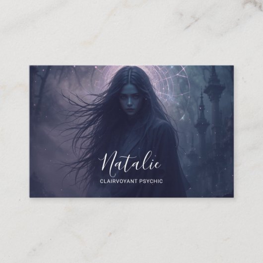 透視能力精神培地 名刺 (正面)