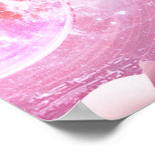 透視能力超能力ポスタープレミアムキャンバス（光沢） ポスター (角)