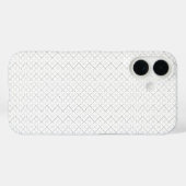 透過性グリッドPNG | 編集可能なテクスチャオーバーレイ Case-Mate iPhoneケース (裏面 (横))