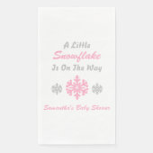 途中で少し雪の結晶 (正面)