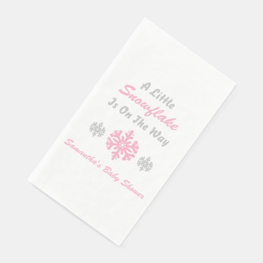 途中で少し雪の結晶 (コーナー)