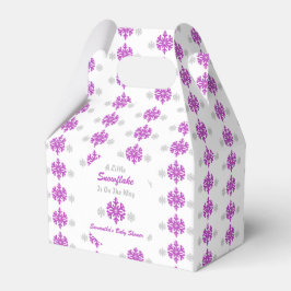 途中で少し雪の結晶 フェイバーボックス