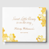 途中で甘い小さな蜂蜜 | Bee Baby Shower ゲストブック (正面)