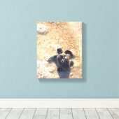 途中で… キャンバスプリント (インサイチュ (ウッドフロア))