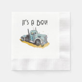 途中で 縁ありカクテルナプキン (正面)