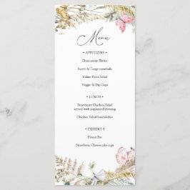 途中のバタフライが「ぼほ」ベビーシャワーメニュー メニュー