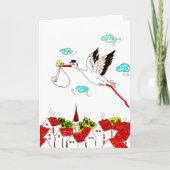 途中のベビー カード (正面)