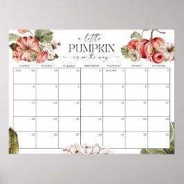 途中のリトルカボチャ期限のサインを推測 ポスター